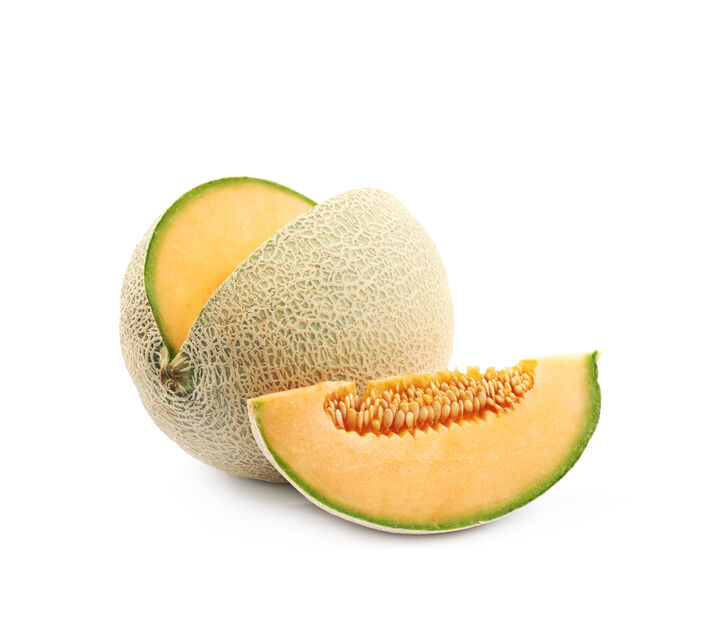 Melon 'Cantaloupe', Ø10.5 cm, Orange