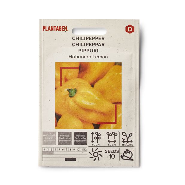 Chilipeppar 'Habanero Lemon'